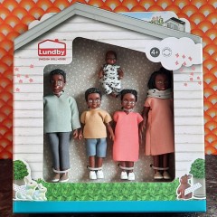 Vintage dolls house people