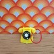 Barton Carolines Home Dolls House Telephone - Yellow New Old Stock P93