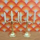 Carolines Home Dolls House Candlestick Candelabra Pair 2318