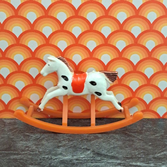 Carolines Home Dolls House Rocking Horse Caramel Base 2246