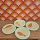 Carolines Home Dolls House Food - 4 Plates Of Food Fish And Chips 2336 