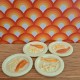 Carolines Home Dolls House Food - 4 Plates Of Food Fish And Chips 2336 