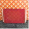 Carolines Home Dolls House Rug - Red Rug With Inner Pattern 2312