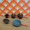 Carolines Home Dolls House Saucepans - Lidded Brown Orange 2319 