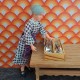 Carolines Home Dolls House Food - Cutlery Set 4 Person & Tray 2318