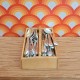 Carolines Home Dolls House Food - Cutlery Set 4 Person & Tray 2318