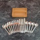 Carolines Home Dolls House Food - Cutlery Set 4 Person & Tray 2318