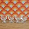 Carolines Home Dolls House Tea Set - Pudding Glasses x 4 2.053
