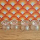 Carolines Home Dolls House Tea Set - Pudding Glasses x 4 2.053