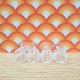 Carolines Home Dolls House Tea Set - Pudding Glasses Tall x 4 2.053