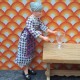 Carolines Home Dolls House Tea Set - Pudding Glasses Tall x 4 2.053