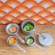Dol Toi Dolls House 3 Metal Saucepans - 1 Large & 2 Small & Frypan