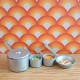Dol Toi Dolls House 3 Metal Saucepans - 1 Large & 2 Small & Frypan