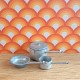 Dol Toi Dolls House 3 Empty Metal Saucepans 1 - 1 Large & 1 Small & Frypan