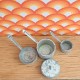 Dol Toi Dolls House 3 Empty Metal Saucepans 1 - 1 Large & 1 Small & Frypan