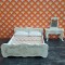 Lisa Of Denmark Dolls House Bedroom - Roma White Set Pink Covers 290 