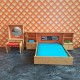 Lisa Of Denmark Dolls House Bedroom - Wooden Double Bed Set 170 