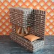 Lisa Of Denmark Dolls House Lounge - Brick Effect Fireplace 253