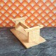 Lisa Of Denmark Dolls House Lounge - Nepal Circles Top Wooden Coffee Table 193