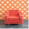 Lisa Of Denmark Dolls House Lounge - Red Chunky Armchair 152