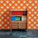 Lisa Of Denmark Dolls House Office - Bookcase Early 256