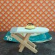 AB Barton Toys Dolls House Early Ironing Board & Iron - New Old Stock