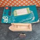 AB Barton Toys Dolls House Early Ironing Board & Iron - New Old Stock