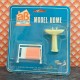 AB Barton Toys Dolls House Early Yellow Basin & Towel Radiator - New Old Stock