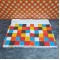 Lundby Dolls House Bedding - Multi Check Cover 1 9722