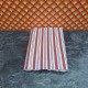 Lundby Dolls House Bedding - Brown Stripe Cover & Card (Manor)