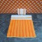 Lundby Dolls House Bedding - Orange Stripe Cover & Pillow 7500