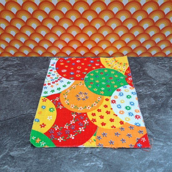 Lundby Dolls House Bedding - Multi Circle Cover 1 9718