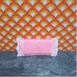Lundby Dolls House Bedding - Pink Scandinavian Pillow 9721
