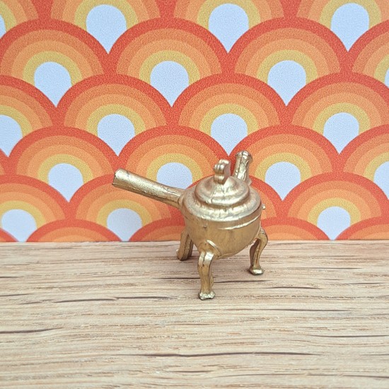 Lundby Dolls House Coffee Pot Gold 6608