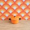 Lundby Dolls House Saucepans - Orange Lidded Casserole 60.5079