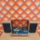 Lundby Dolls House Hi-Fi Record Player & Speakers 6640