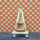 Lundby Dolls House Lounge - Corner Shelves Wooden 6628