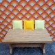 Lundby Dolls House Cushions 6610 - Yellow x 3