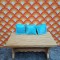 Lundby Dolls House Cushions 6610 - Blue Silky x 3