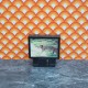 Lundby Dolls House Television - Black TV Lion Picture 