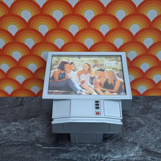 Lundby Dolls House Television - Silver Lundby Channel Picture 
