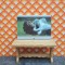 Lundby Dolls House Television - Flat Screen With A Monkey & Cub 60.2055