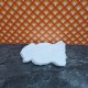 Lundby Dolls House Rug - Fluffy White Bear Shape 60.2093