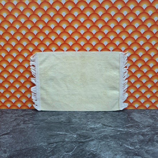 Lundby Dolls House Rug - Cream, Blue and Red Large Oblong 6287 