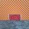 Lundby Dolls House Rug - Red & Black Small Oblong 6282