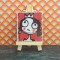Lundby Dolls House Picture - Princess Picture Painting Red 60.9005
