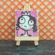 Lundby Dolls House Picture - Princess Picture Painting Pink 1 60.9024