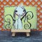 Lundby Dolls House Picture - Modern Green Fairy Painting 60.5081