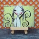 Lundby Dolls House Picture - Modern Green Fairy Painting 60.5081