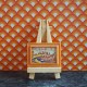 Lundby Dolls House Picture - Boat Painting Brown Frame 6615